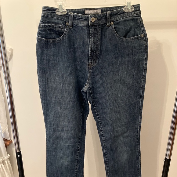 Chico”s Platinum stretch jeans size 1 - Picture 1 of 6